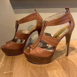 Michael Kors Berkley TStrap Platform Heel